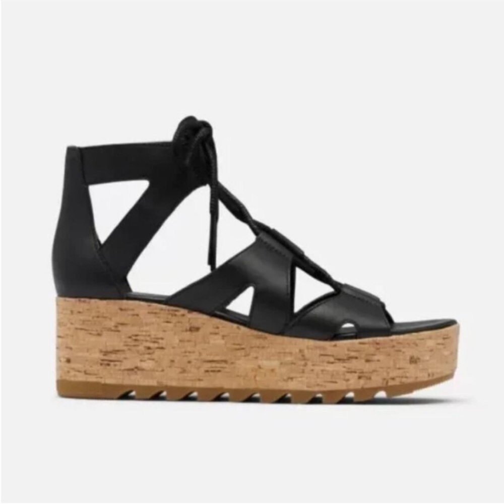 Sorel Cameron Flatform Sandals 8.5 - Picture 2 of 7
